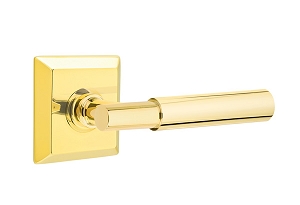 Emtek Select T Bar Smooth Lever Quincy Rosette